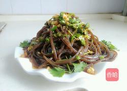 凉拌蕨根粉的做法图解6