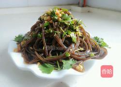 凉拌蕨根粉的做法图解7