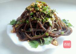 凉拌蕨根粉的做法图解8