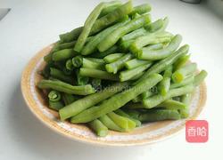 炝炒四季豆的做法图解4