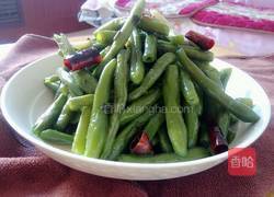 炝炒四季豆的做法图解9