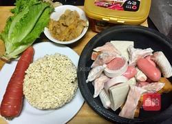韩式拉面火锅的做法图解1