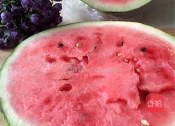 西瓜冰粥和西瓜冰块的做法图解1