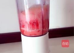 西瓜冰粥和西瓜冰块的做法图解3