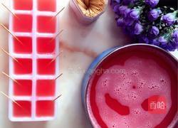 西瓜冰粥和西瓜冰块的做法图解4