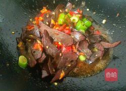 辣炒腊猪肝的做法图解8
