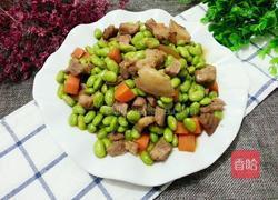 毛豆炒肉的做法图解9