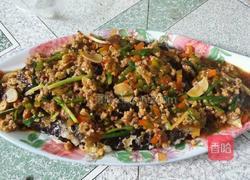 肉沬茄子的做法图解6