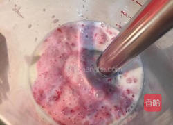 蔓越莓猫爪酸奶冰棒的做法图解3