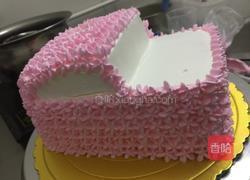 粉色宝马蛋糕的做法图解7
