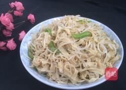 豆芽青椒炒百叶的做法图解10