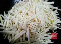 彩椒茭白炒肉的做法图解6