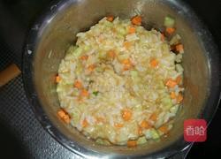 黄瓜爱心大米饼的做法图解3