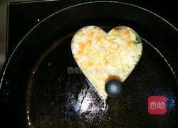 黄瓜爱心大米饼的做法图解5