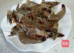 红烧基围虾的做法图解1