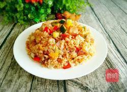 腊肉焖大米饭的做法图解12