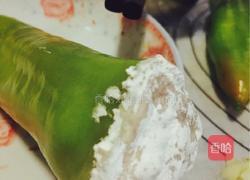 肉酿虎皮青椒的做法图解10