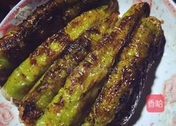 肉酿虎皮青椒的做法图解14