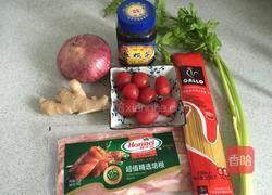 橄榄菜培根意大利面的做法图解1