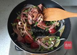 橄榄菜培根意大利面的做法图解6