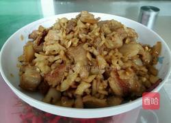 萝卜干炒五花肉的做法图解6