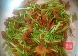 肉炒蒜苔的做法图解6