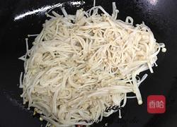 金针菇炒牛肉的做法图解7