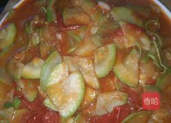 西红柿炒西葫芦的做法图解7