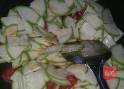 西红柿炒西葫芦的做法图解4