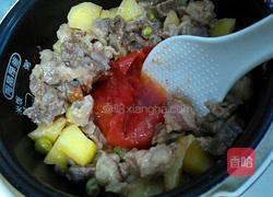 番茄牛腩焖米饭的做法图解10