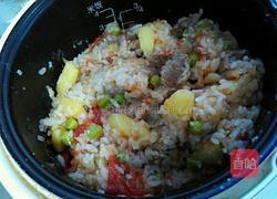 番茄牛腩焖米饭的做法图解11