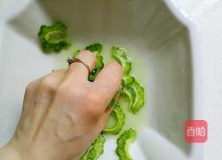 苦瓜煎蛋的做法图解7