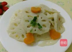 清炒藕片的做法图解8