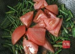 豇豆角炒西红柿的做法图解4
