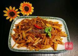 豉香土豆丝炒粉的做法图解3