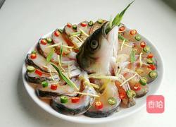 清蒸孔雀开屏鱼的做法图解8