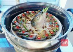 清蒸孔雀开屏鱼的做法图解9