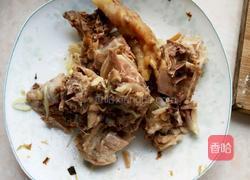 紫豆角炒鸡块的做法图解2