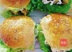鸡腿汉堡的做法图解19