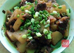 罗卜炖牛腩的做法图解14