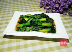 清炒芥兰的做法图解7