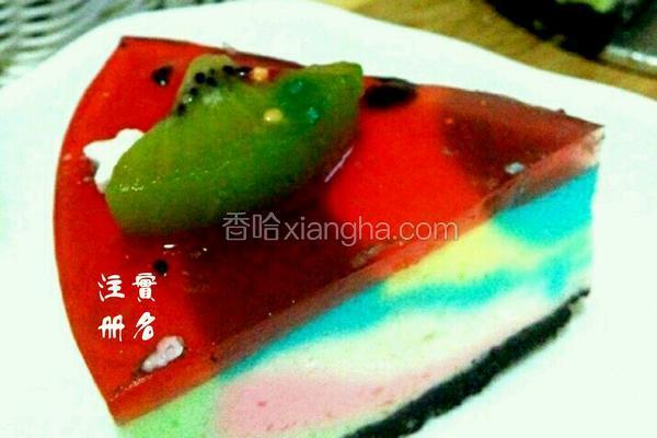 彩虹慕斯蛋糕（6寸）