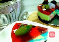 彩虹慕斯蛋糕（6寸）的做法圖解15