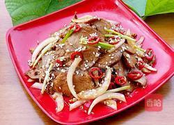 洋葱拌口条的做法图解6