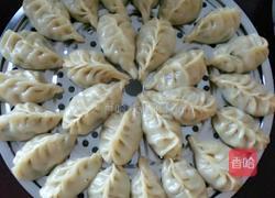 大葱香菇猪肉饺子的做法图解4