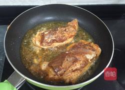 橙味奥尔良烤鸭胸配香菇芦笋的做法图解6