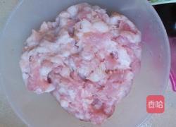 茄子酿肉的做法图解3