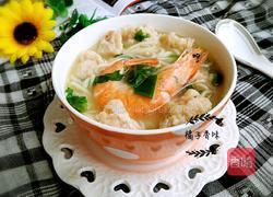 猪肉虾丸龙须面的做法图解11