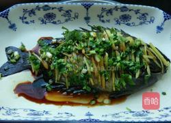 清蒸金鼓馒鱼的做法图解6
