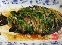 清蒸金鼓馒鱼的做法图解7